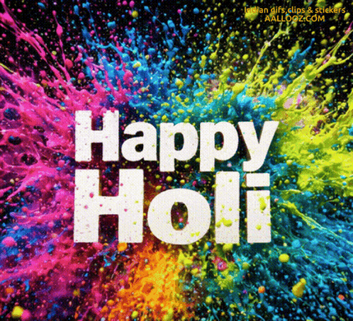 Happy Holi Gulaal GIF