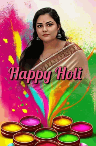 Happy Holi GIF