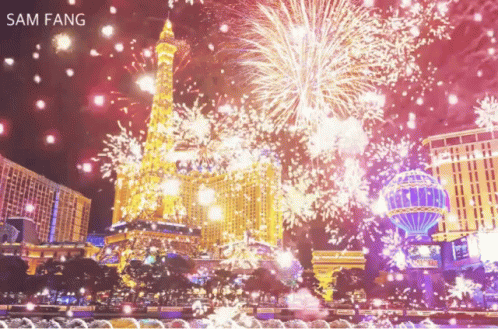 Happy New Year 新年快樂 GIF