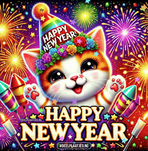 Happy New Year Deelplaatjes Nl GIF