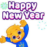 Happy New Year Hny Sticker
