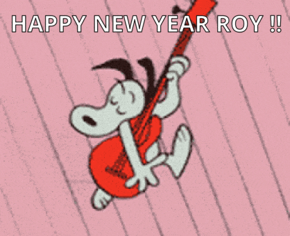 Happy New Year Roy GIF