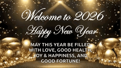 Happy New Year Seasons Greetings GIF