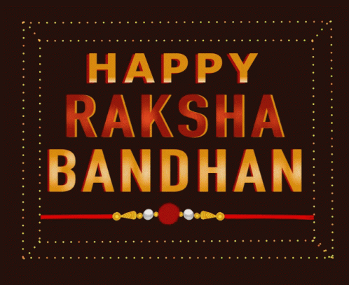Happy Raksha Bandhan Rakhi GIF