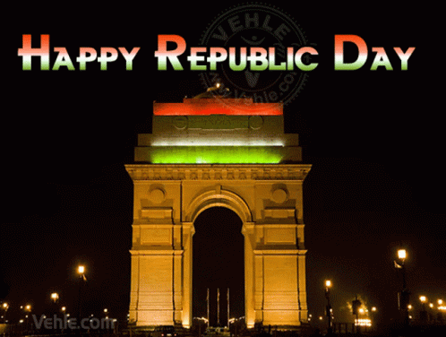 Happy Republic Day Greetings GIF