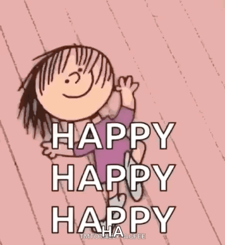 Happy Snoopy GIF