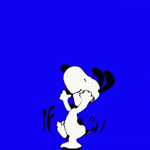 Happy Snoopy GIF