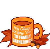 Happy Thanksgiving Thanksgiving Family Sticker