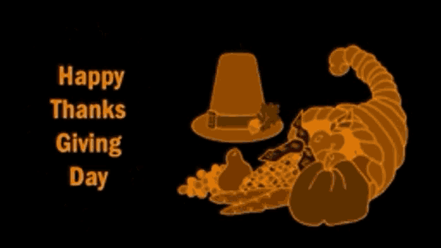 Happy Thanksgiving Turkey GIF