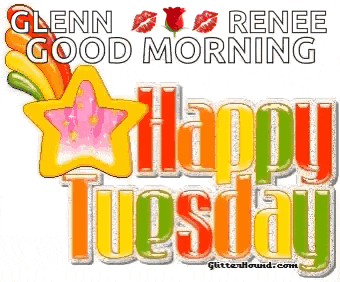 Happy Tuesday Rainbow GIF