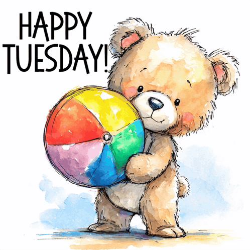Happy Tuesday Weekday Greeting GIF