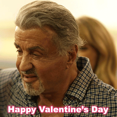 Happy Valentine'S Day Sylvester Stallone GIF
