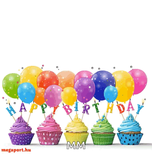 Happybirthday Balloons GIF
