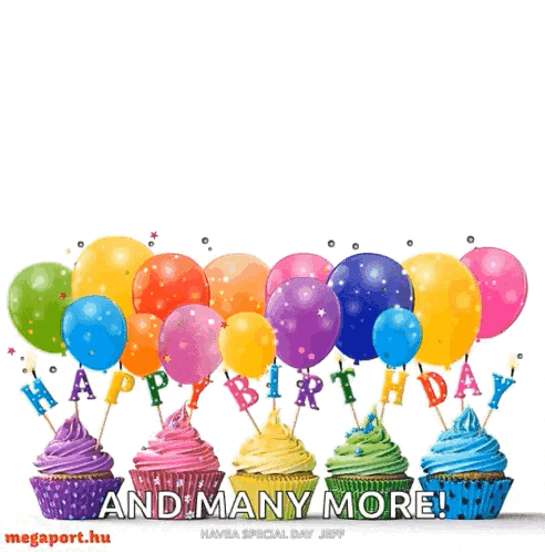 Happybirthday Balloons GIF