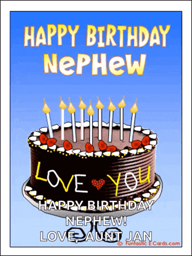 Happybirthday Nephew GIF