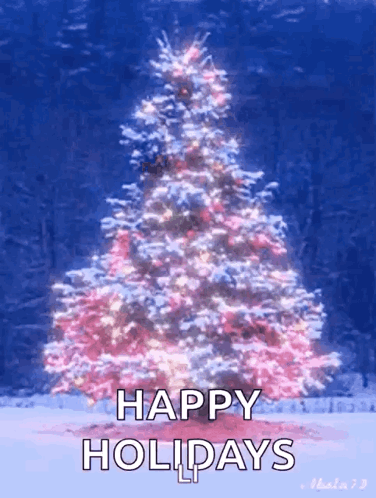 Happyholidays Christmastree GIF