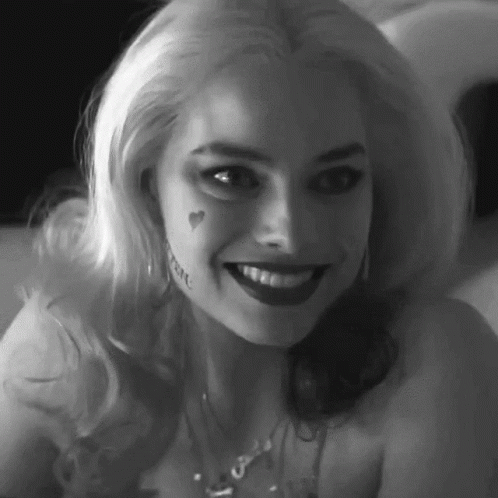 Harley Quinn Bite Me GIF