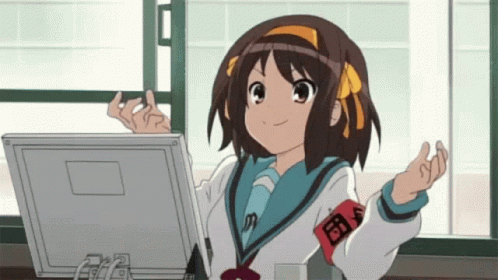 Haruhi Suzumiya Haruhi GIF