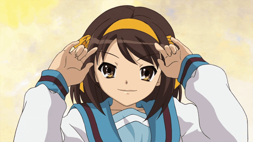 Haruhi Suzumiya GIF