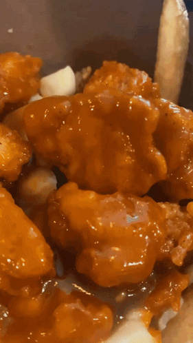 Harveys Canada Buffalo Chicken Poutine GIF