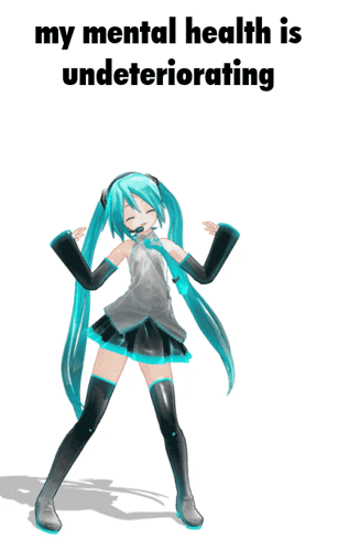 Hatsune Miku Mental Health GIF
