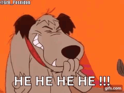 He He He He Muttley GIF