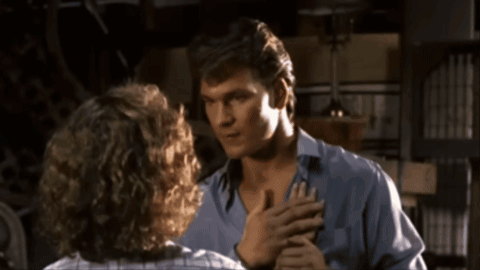 Heartbeat Dirty Dancing GIF