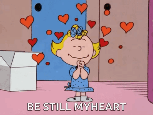Hearts Charliebrown GIF