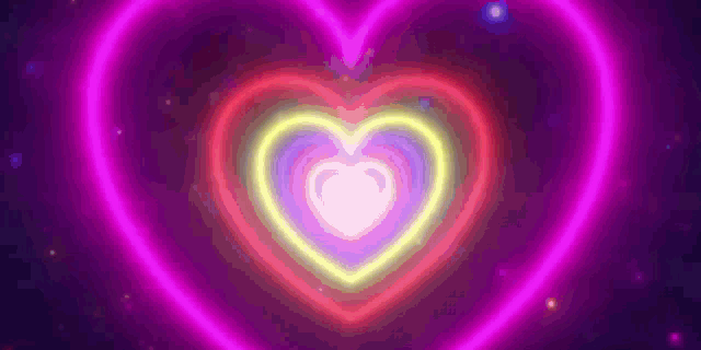 Hearts Heart Tunnel GIF