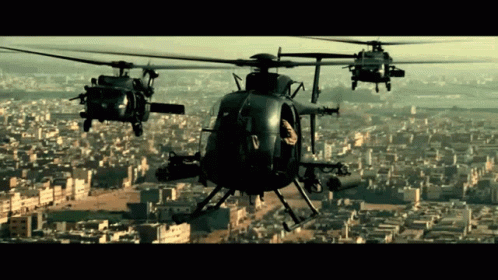 Helicopter War GIF
