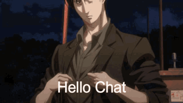 Hello Chat Ryosuke GIF