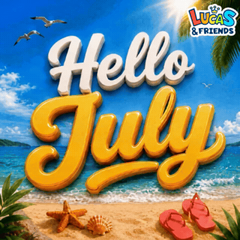Hello July Happy July GIF