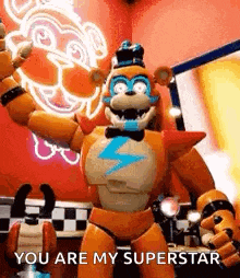 Hello Superstar Fnaf Security Breach GIF