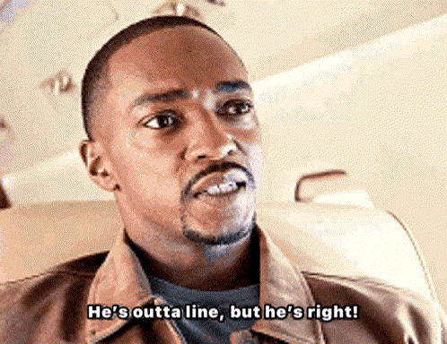 He’s Outta Line He’s Right GIF
