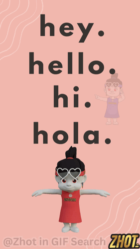 Hey Hello GIF