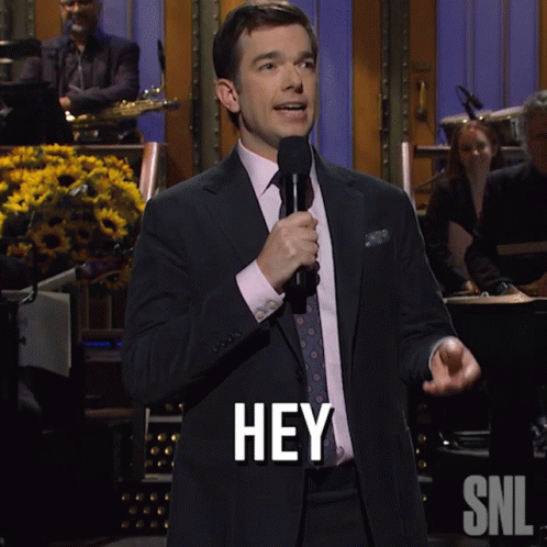 Hey John Mulaney GIF