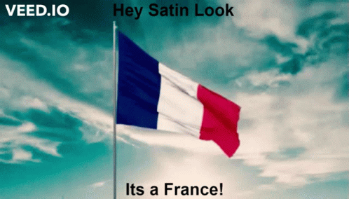 Hey Satin Look Its A France GIF