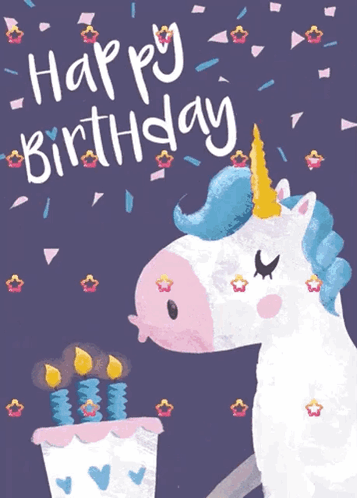 Hi Happy Birthday GIF