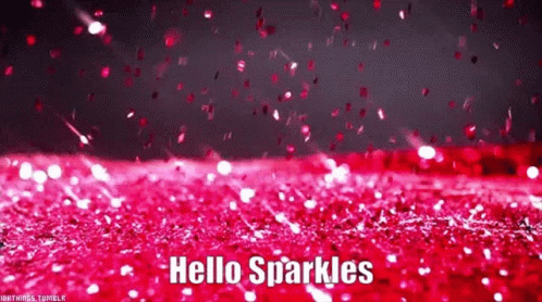 Hi Sparkles GIF