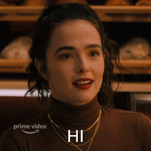Hi Zoey Deutch GIF