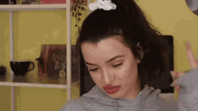 Hide Face Peace GIF