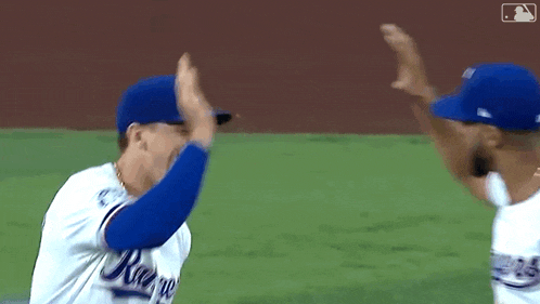 High Five Major League Baseball GIF
