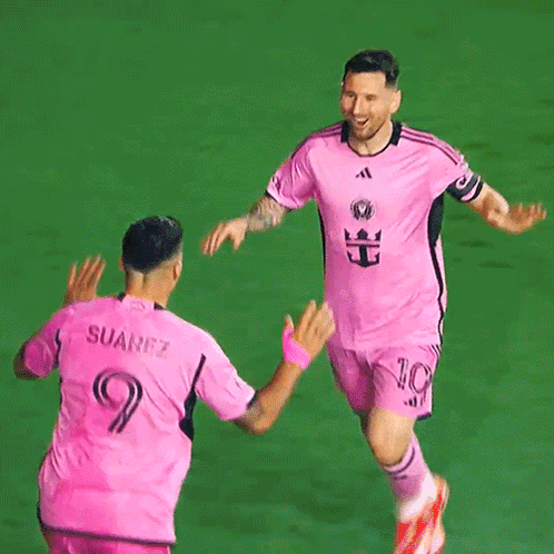 High Five Major League Soccer GIF