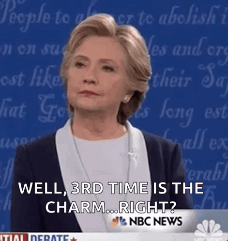 Hillary Clinton Screaming Internally GIF