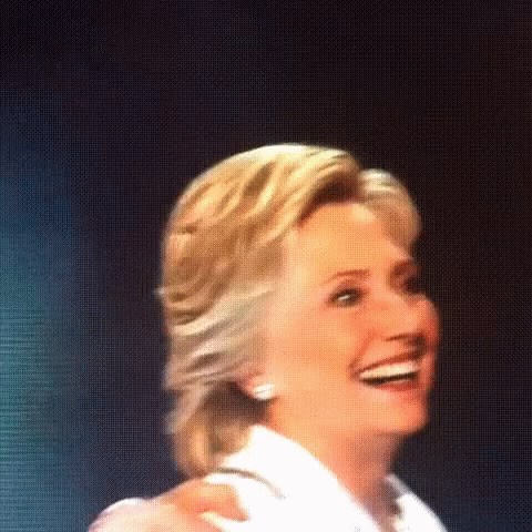 Hillary Clinton Wow GIF