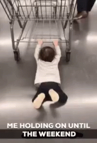 Holding On Weekend GIF