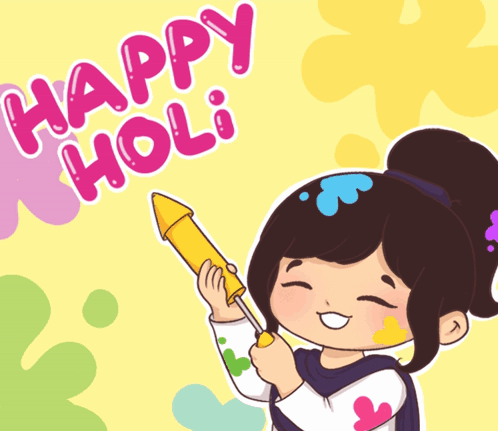 Holi Happy Holi GIF