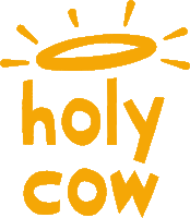 Holy Cow Cow Sticker