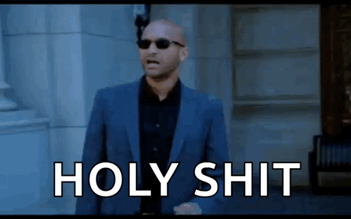 Holy Shit Shades Off GIF