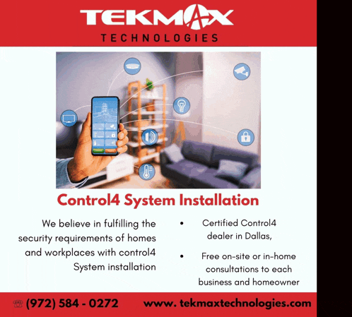 Home Av Installers Near Me Control4 Alarm System GIF